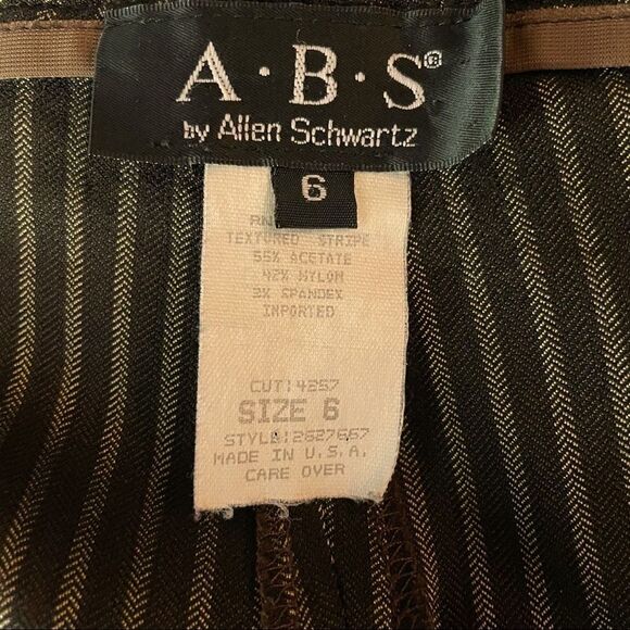 ABS Allen Schwartz Striped Trousers - Picture 12 of 12